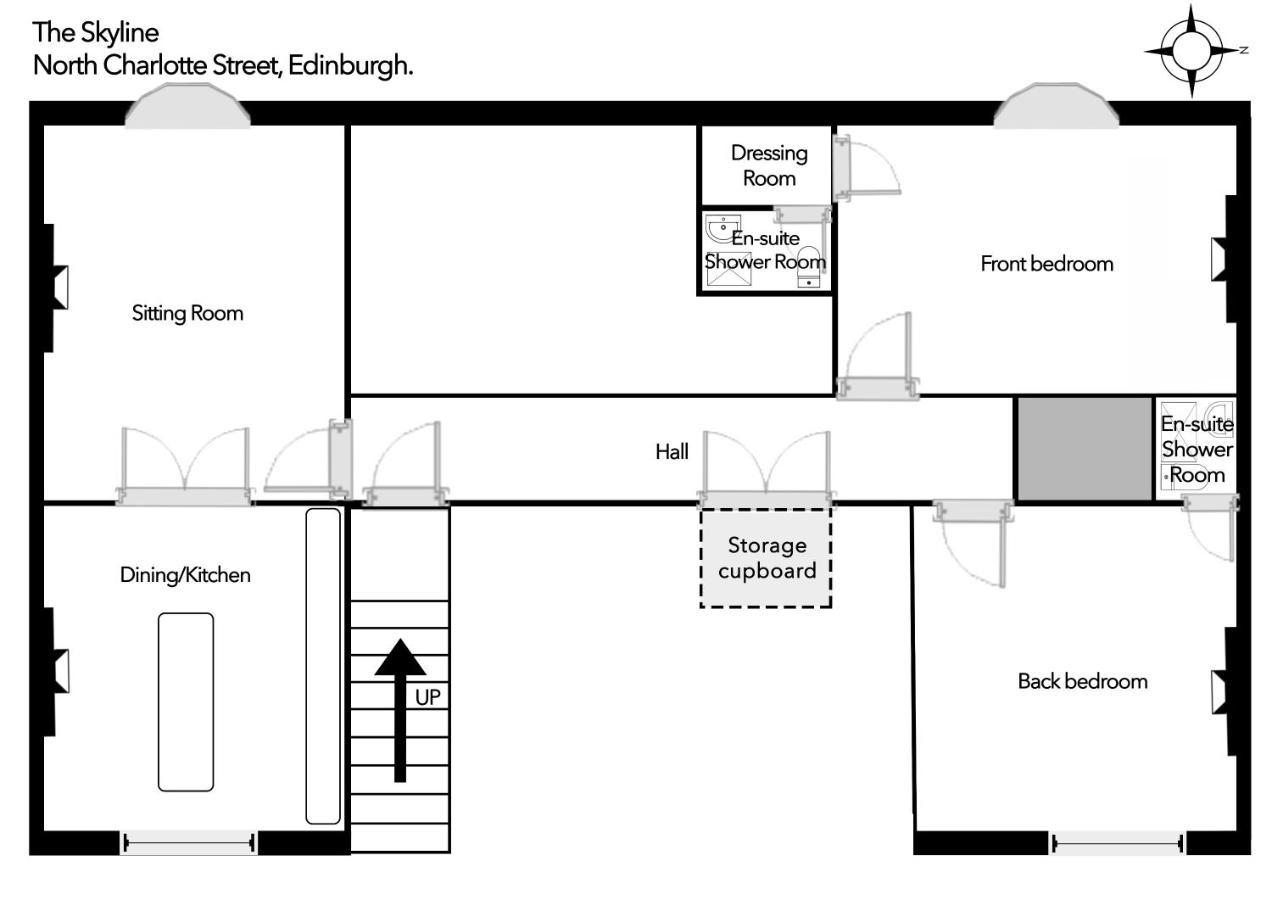 Appartement The Skyline - The Edinburgh Address Extérieur photo